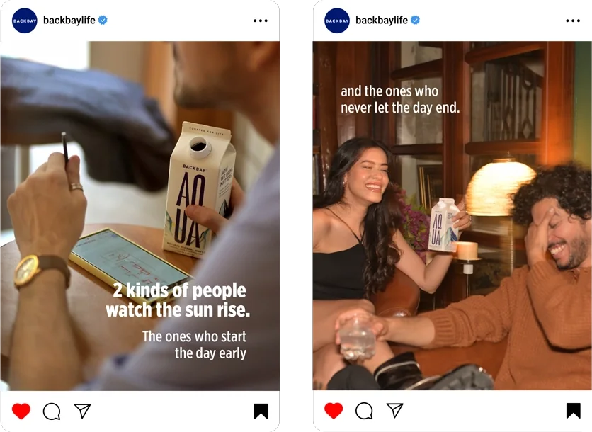 BackBay social posts