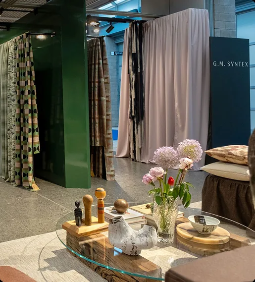 Stand interior